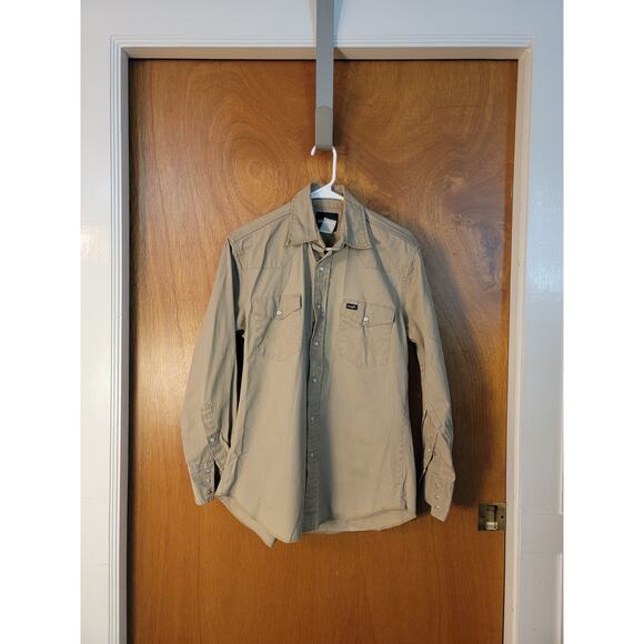 Wrangler Other - Vintage Wrangler Pearl Snap Button Mens Shirt - Sz: L